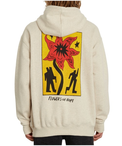 VOLCOM(ボルコム)の「【VOLCOM】FA BOB MOLLEMA PO(パーカー・メンズ・ホワイト系・LARGE/X-SMALL/X-LARGE/SMALL/MEDIUM)」の2枚目の写真