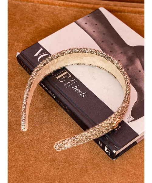 Darich（ダーリッチ）の「Dモチーフツイードカチューシャ