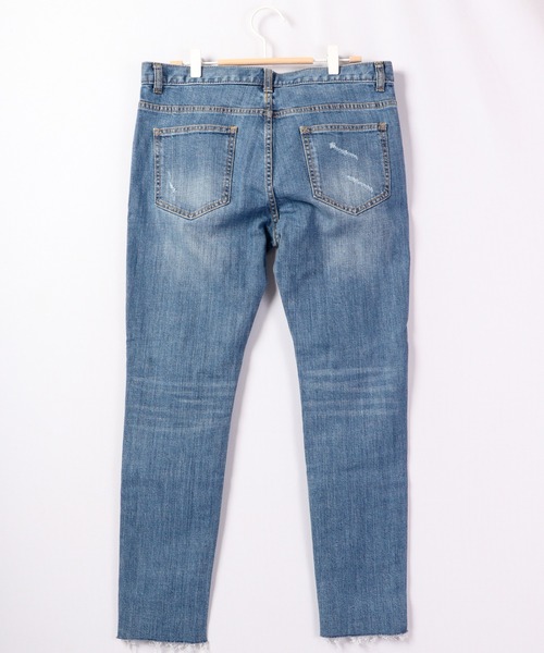 FUNALIVE(ファンアライブ)の「Sunsweet リペア加工カットオフデニム(デニムパンツ・メンズ・ブルー・L)」の3枚目の写真