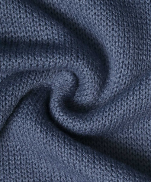 ANPAS（アンパス）の「Side Velt Wide Silhouette V-neck Knit Pullover/サイドベルト ワイドシルエット Vネック ニットプルオーバー セーター（ニット/セーター・メンズ・ブラック/オフホワイト/グリーン/グレイッシュブルー・M/L）」の10枚目の写真