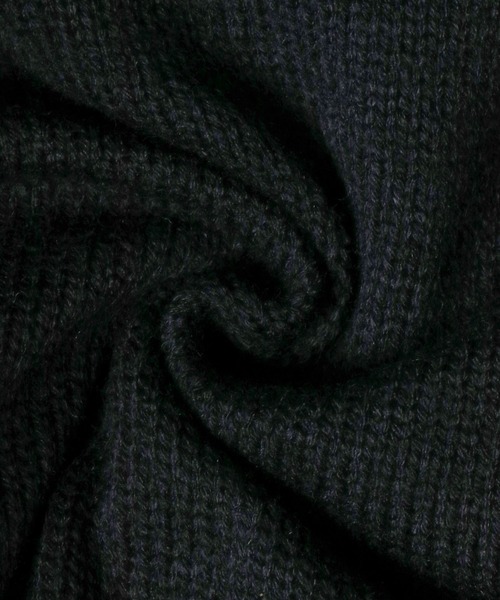 ANPAS（アンパス）の「Side Velt Wide Silhouette V-neck Knit Pullover/サイドベルト ワイドシルエット Vネック ニットプルオーバー セーター（ニット/セーター・メンズ・ブラック/オフホワイト/グリーン/グレイッシュブルー・M/L）」の12枚目の写真