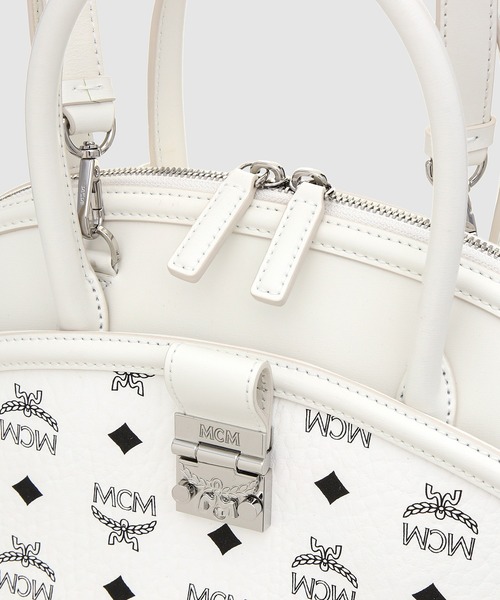 MCM（エムシーエム）の「Tracy トート - ヴィセトス レザーミックス（ハンドバッグ・レディース・ホワイト・LARGE）」の5枚目の写真