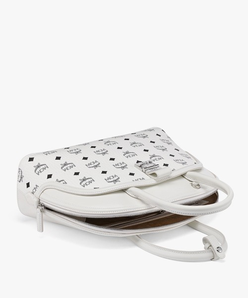 MCM（エムシーエム）の「Tracy トート - ヴィセトス レザーミックス（ハンドバッグ・レディース・ホワイト・LARGE）」の10枚目の写真