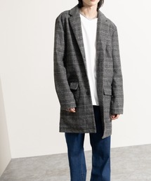 NYLAUS | メルトンウール ミディアム丈 チェスターコート(チェスターコート)