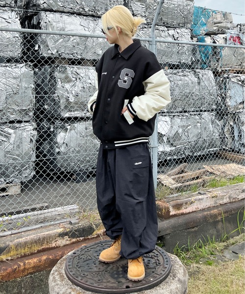 sedacle（セダクル）の「サガラワッペン付きスタジャン（スタジャン