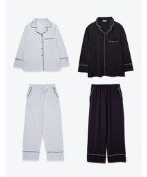 Sleepy sleepy ペアパジャマセット SLEEPY パジャマ ルームウェア コットンベアパジャマ長袖＆ロング