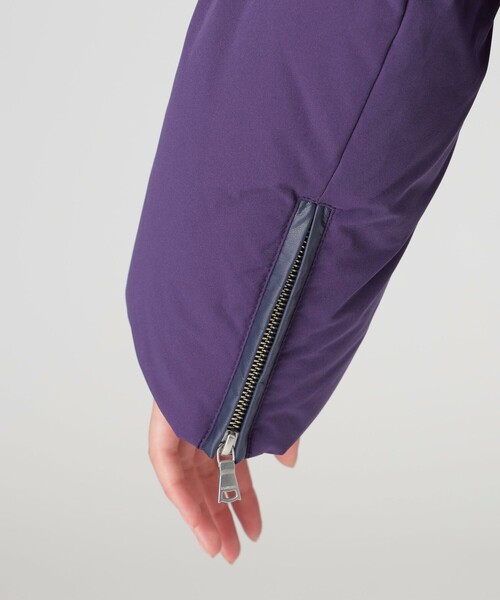 LOVELESS（ラブレス）の「ショートダウン（ダウンジャケット/コート・レディース・ホワイト系その他/ブラック/パープル系その他4・36/34）」の8枚目の写真