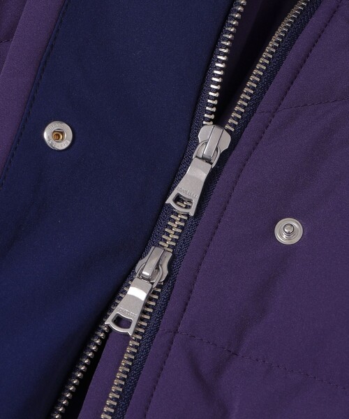 LOVELESS（ラブレス）の「ショートダウン（ダウンジャケット/コート・レディース・ホワイト系その他/ブラック/パープル系その他4・36/34）」の10枚目の写真