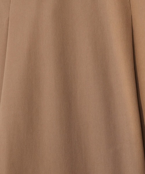 IAMUSE（アイアミューズ）の「【バックリボンが秋コーデのワンポイント♪】ウエストバックリボンハイウエストＡラインロングスカート S0272【IAMUSE】（スカート・レディース・ブラック/モカ・S/M/L）」の5枚目の写真