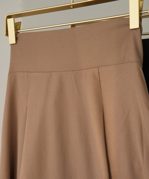 IAMUSE（アイアミューズ）の「【バックリボンが秋コーデのワンポイント♪】ウエストバックリボンハイウエストＡラインロングスカート S0272【IAMUSE】（スカート・レディース・ブラック/モカ・S/M/L）」の17枚目の写真