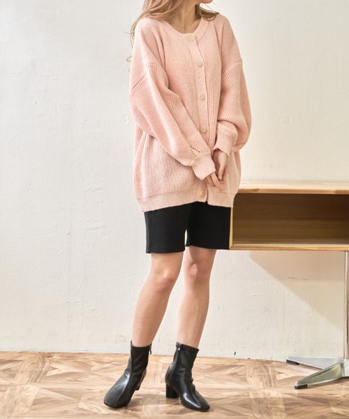 VANNIE U（ヴァニーユー）の「バイカーパンツ（その他パンツ・レディース・ブラック/アイボリー・FREE）」の13枚目の写真