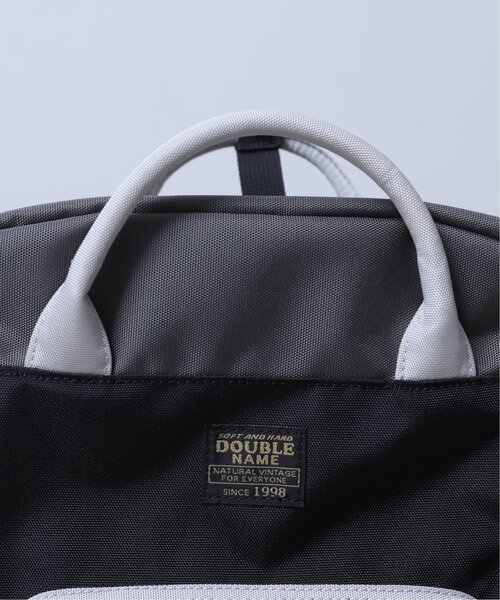 DOUBLE NAME（ダブルネーム）の「配色スクエアリュック（バックパック/リュック・レディース・ブラック/グリーン・FREE）」の13枚目の写真