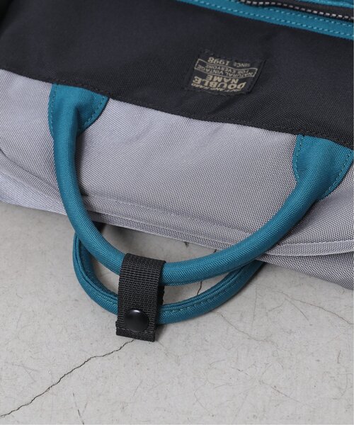 DOUBLE NAME（ダブルネーム）の「配色スクエアリュック（バックパック/リュック・レディース・ブラック/グリーン・FREE）」の22枚目の写真