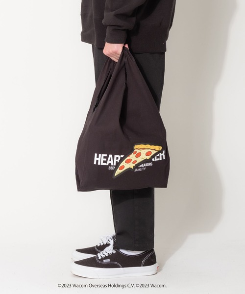 BEDWIN & THE HEARTBREAKERS（ベドウィン アンド ザ ハートブレイカーズ）の「COTTON SHOPPING BAG "TURTLES"（トートバッグ・メンズ・ブラック/ホワイト系その他・FREE）」の9枚目の写真