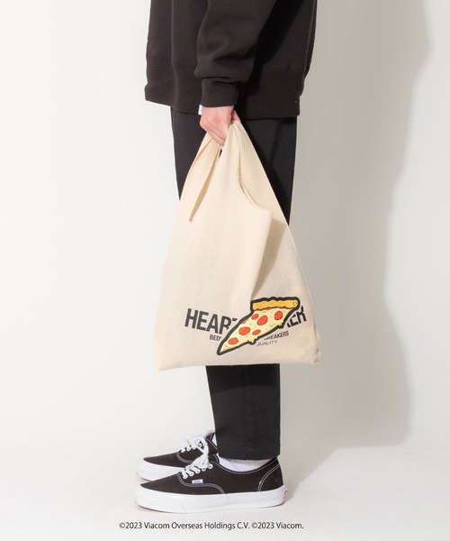 BEDWIN & THE HEARTBREAKERS（ベドウィン アンド ザ ハートブレイカーズ）の「COTTON SHOPPING BAG "TURTLES"（トートバッグ・メンズ・ブラック/ホワイト系その他・FREE）」の7枚目の写真