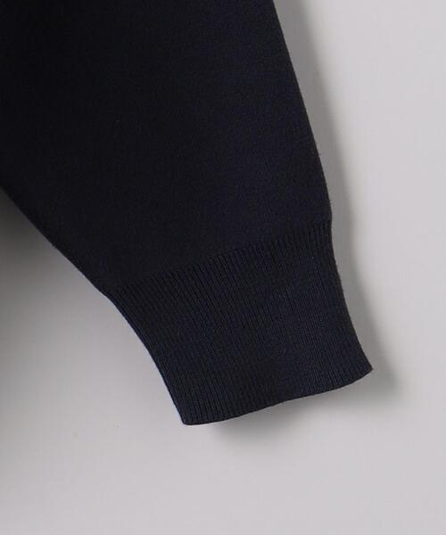 green label relaxing（グリーンレーベルリラクシング）の「クリアコットン スウェットライク Vネック カーディガン -ウォッシャブル-（カーディガン/ボレロ・メンズ・ライラック/ライム/ネイビー/ロイヤルブルー・L/M/XL/S）」の16枚目の写真