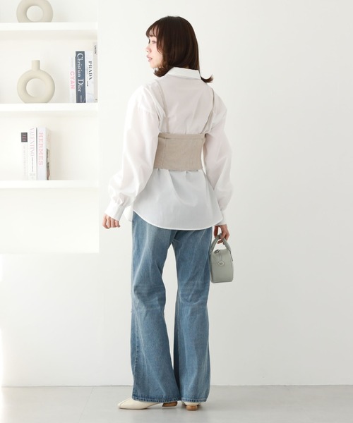 archives（アルシーヴ）の「ダメージデニム（デニムパンツ・レディース・ブルー/ブラック・MEDIUM/SMALL）」の16枚目の写真