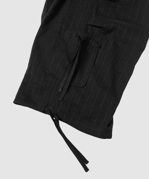 SASQUATCHfabrix.(サスクワァッチファブリックス)の「DRAWSTRING PK CARGO PANTS(カーゴパンツ・メンズ・ブラック/カーキ・M/L)」の6枚目の写真