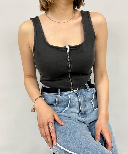 ヴィンテージThierry Muglerビスチェホルターネックトップスコルセット コルセットトップス | Yōen.officialSTORE