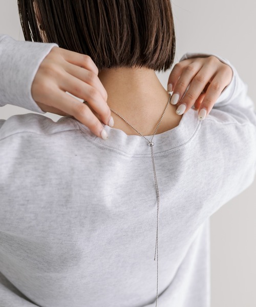 mystic（ミスティック）の「Lara ボールスライドネックレス（ネックレス・レディース・シルバー・ONE SIZE）」の5枚目の写真