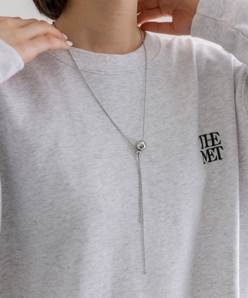 mystic（ミスティック）の「Lara ボールスライドネックレス（ネックレス・レディース・シルバー・ONE SIZE）」の10枚目の写真