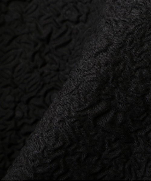 FREE'S MART（フリーズマート）の「◆バックコンシャスジャガードキャミペプラムブラウス（シャツ/ブラウス・レディース・ホワイト/ブラック・FREE）」の3枚目の写真