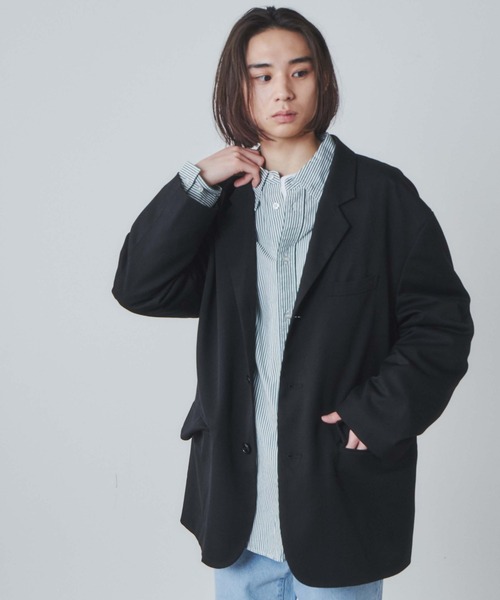 WEGO(ウィゴー)の「WEGO/【セットアップ対応】3Bテーラードジャケット(テーラードジャケット・メンズ・ブラック系その他/ブラック・MEDIUM/LARGE)」の3枚目の写真