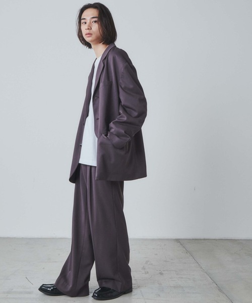 WEGO(ウィゴー)の「WEGO/【セットアップ対応】3Bテーラードジャケット(テーラードジャケット・メンズ・ブラック系その他/ブラック・MEDIUM/LARGE)」の17枚目の写真