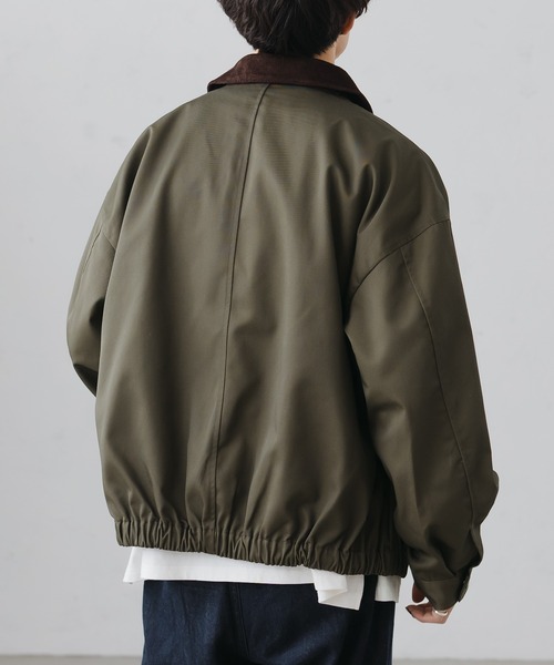 epnok（エプノック）の「2WAYスタンドカラーカバーオール（ブルゾン