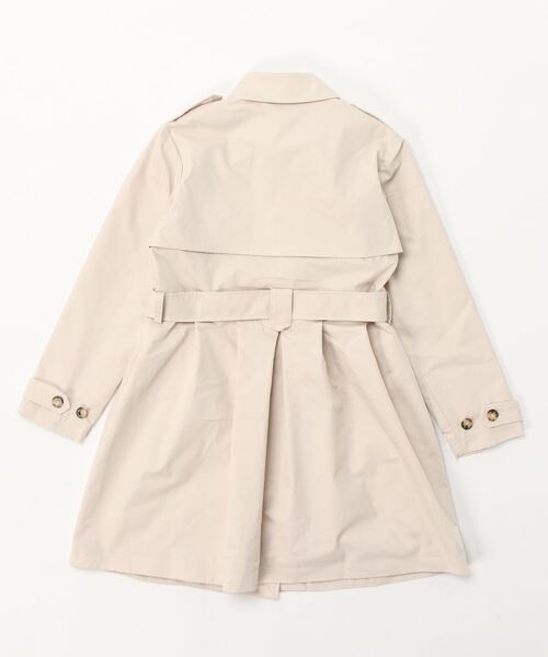 kate spade new york kids（ケイトスペードニューヨーク）の「ガールズ トレンチコート（トレンチコート・キッズ・ベージュ・160cm/140cm/150cm）」の8枚目の写真