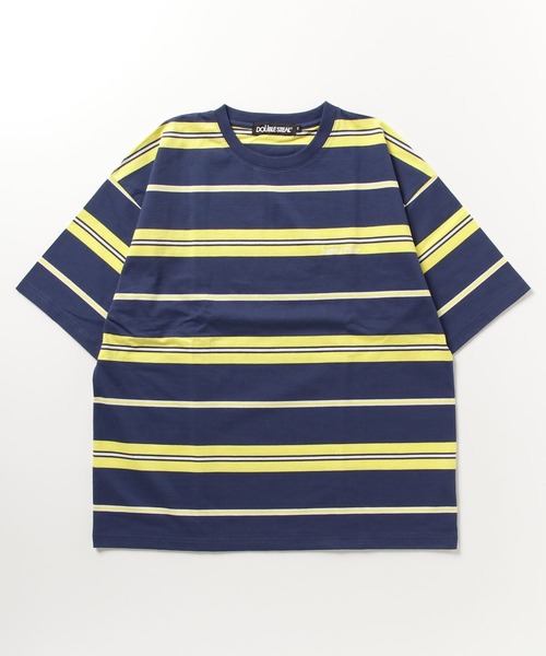 DOUBLE STEAL(ダブルスティール)の「DSボーダー Tシャツ(Tシャツ/カットソー・メンズ・オレンジ/ホワイト/ブラック/ネイビー・MEDIUM/LARGE/X-LARGE)」の21枚目の写真