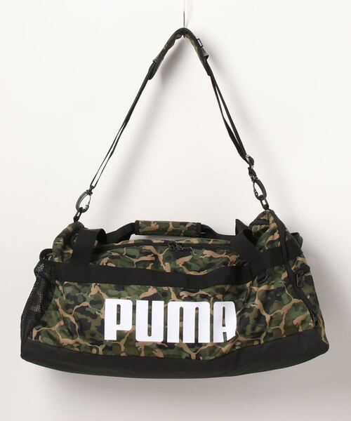 PUMA（プーマ）の「《PUMA》プーマ チャレンジャー ダッフル バッグ M（ドラムバッグ・メンズ・ネイビー/ブラック/ピンク/グリーン系カモフラージュ/グレー系カモフラージュ/グレー/ブラック系その他/ベージュ系その他・フリー）」の7枚目の写真