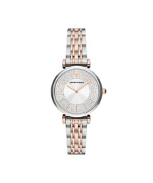 EMPORIO ARMANI | 【エンポリオ アルマーニ】2針ツートンステンレススチール(アナログ腕時計)