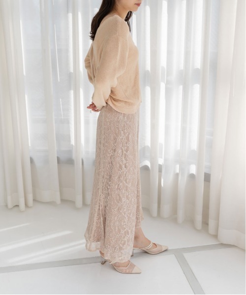 RANDA（ランダ）の「バックノットデザインカーデ（カーディガン/ボレロ・レディース・ホワイト/ベージュ/グレー・FREE）」の16枚目の写真