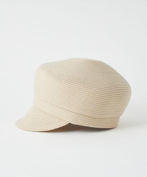 green label relaxing(グリーンレーベルリラクシング)の「CFC ブレードマリンキャスケット(キャスケット・レディース・オフホワイト/ブラック・FREE)」の5枚目の写真