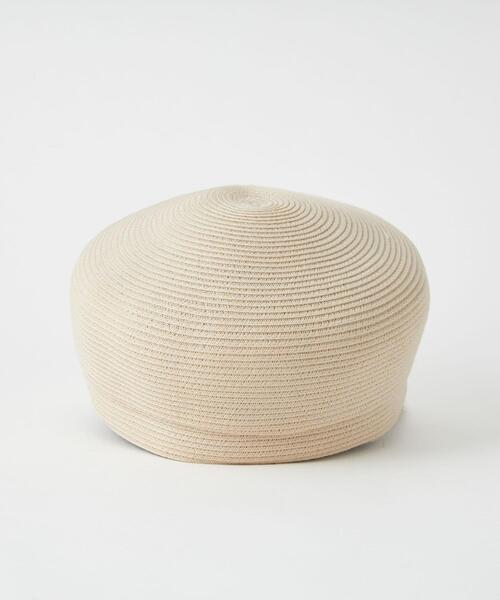 green label relaxing(グリーンレーベルリラクシング)の「CFC ブレードマリンキャスケット(キャスケット・レディース・オフホワイト/ブラック・FREE)」の6枚目の写真