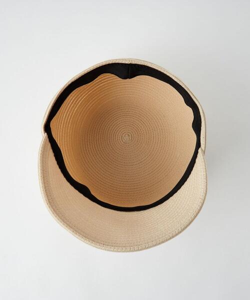 green label relaxing(グリーンレーベルリラクシング)の「CFC ブレードマリンキャスケット(キャスケット・レディース・オフホワイト/ブラック・FREE)」の8枚目の写真