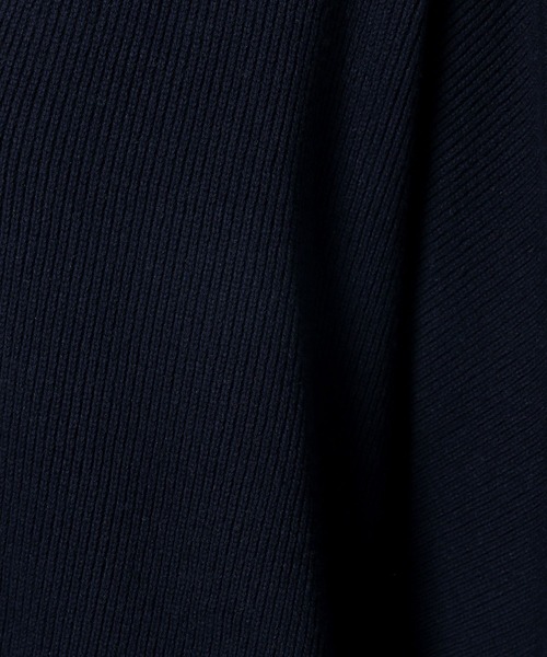 studio CLIP（スタディオクリップ）の「12ゲージコクーンニットアウター（カーディガン/ボレロ・レディース・アイボリー/ネイビー・FREE）」の10枚目の写真