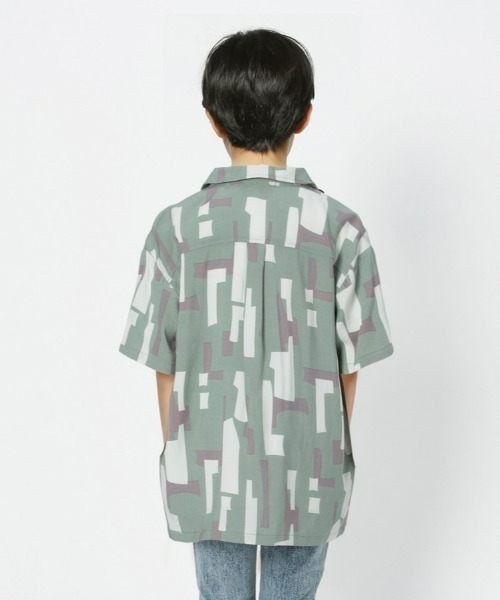MPS(エムピーエス)の「【MPS】接触冷感柄シャツレイヤード(シャツ/ブラウス・キッズ・ブラック/カーキブラウン・105/150/130/120/140/160)」の17枚目の写真