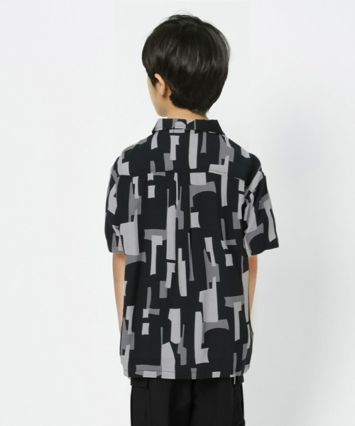 MPS(エムピーエス)の「【MPS】接触冷感柄シャツレイヤード(シャツ/ブラウス・キッズ・ブラック/カーキブラウン・105/150/130/120/140/160)」の15枚目の写真