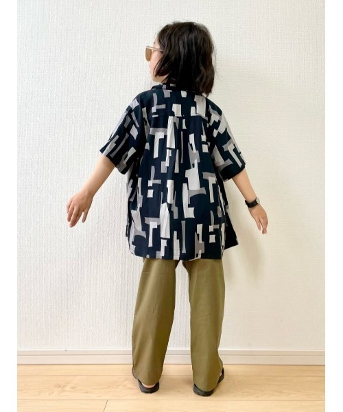 MPS(エムピーエス)の「【MPS】接触冷感柄シャツレイヤード(シャツ/ブラウス・キッズ・ブラック/カーキブラウン・105/150/130/120/140/160)」の20枚目の写真