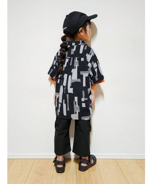 MPS(エムピーエス)の「【MPS】接触冷感柄シャツレイヤード(シャツ/ブラウス・キッズ・ブラック/カーキブラウン・105/150/130/120/140/160)」の22枚目の写真
