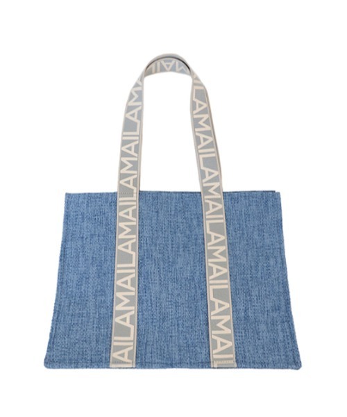 AMAIL(アマイル)の「AM logo box bag(トートバッグ・レディース・ホワイト/ベージュ・FREE)」の9枚目の写真