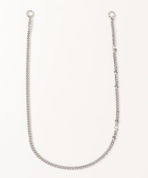 MOUSSY(マウジー)の「CHAIN ストラップ(ウォレットチェーン・レディース・シルバー・FREE)」の10枚目の写真