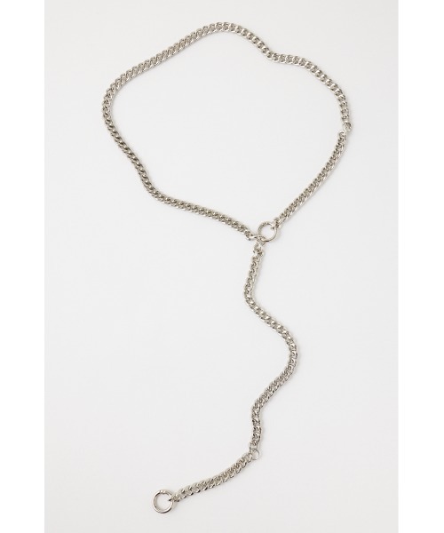 MOUSSY(マウジー)の「CHAIN ストラップ(ウォレットチェーン・レディース・シルバー・FREE)」の4枚目の写真