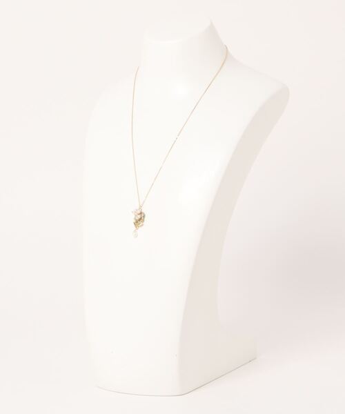 GGD SELECT（ジージーディー　セレクト）の「国内メッキ すずらんネックレス ゴールド[ACCACC]（ネックレス・レディース・ゴールド・FREE）」の2枚目の写真