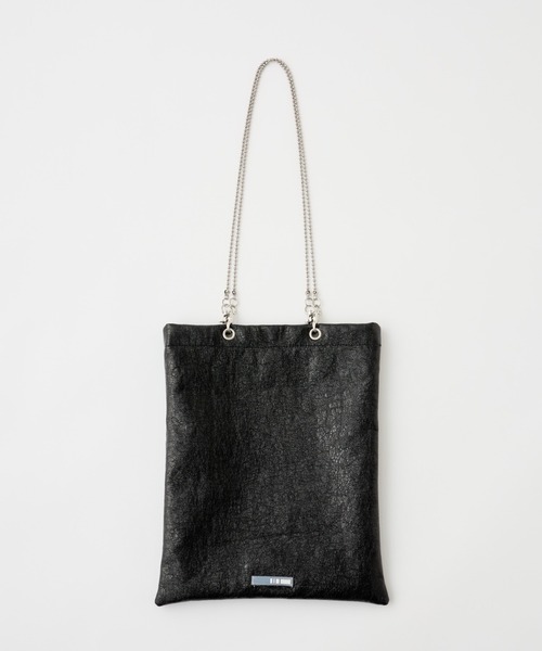 COLONY 2139(コロニートゥーワンスリーナイン)の「メタリックフェイクレザートートバッグ(トートバッグ・レディース・グリーン/ブラック/シルバー・FREE)」の5枚目の写真