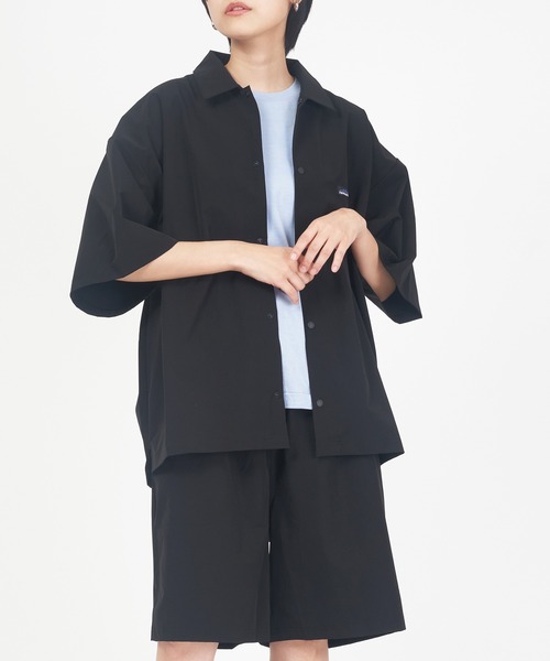 THOUSAND MILE(サウザンドマイル)の「BAGGY SHIRTS SET UP(シャツ/ブラウス・レディース・ダークグレー/オリーブ/ブラック・L/M/XL)」の2枚目の写真