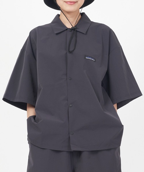 THOUSAND MILE(サウザンドマイル)の「BAGGY SHIRTS SET UP(シャツ/ブラウス・レディース・ダークグレー/オリーブ/ブラック・L/M/XL)」の5枚目の写真