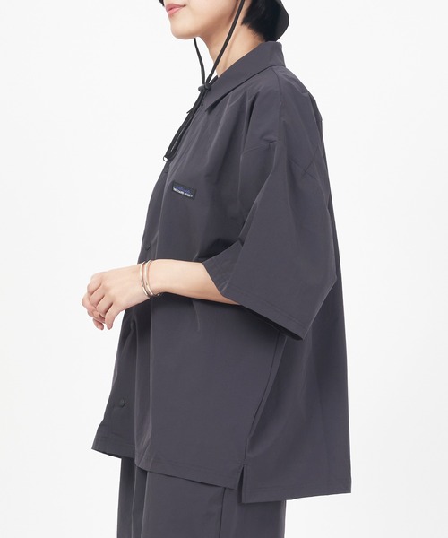 THOUSAND MILE(サウザンドマイル)の「BAGGY SHIRTS SET UP(シャツ/ブラウス・レディース・ダークグレー/オリーブ/ブラック・L/M/XL)」の6枚目の写真